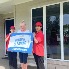Professional cleaning team