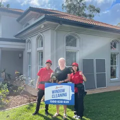 Delighted customer home