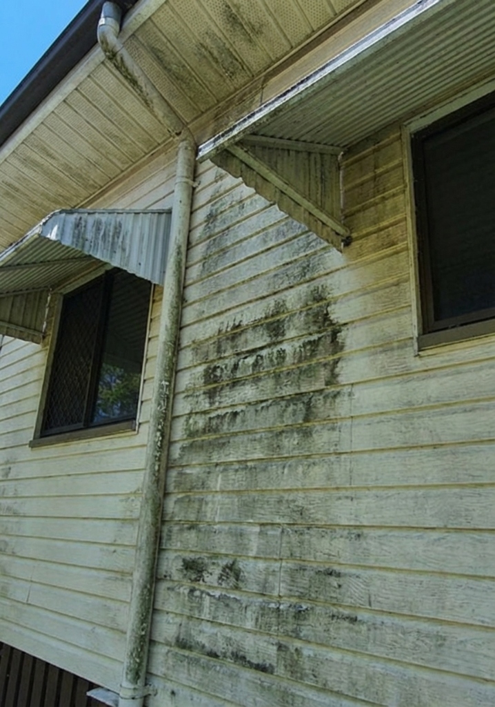House before washing