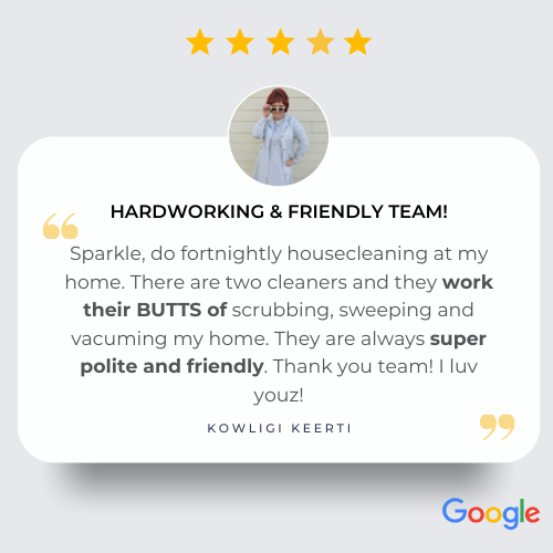 Google review - Hardworking & Friendly Team