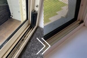 Professional Window & Door Track Cleaning in North Lakes