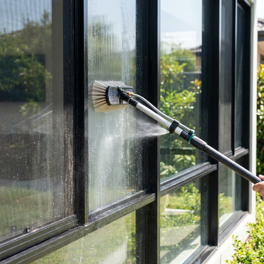Professional Window Rinse (Basic) cleaning